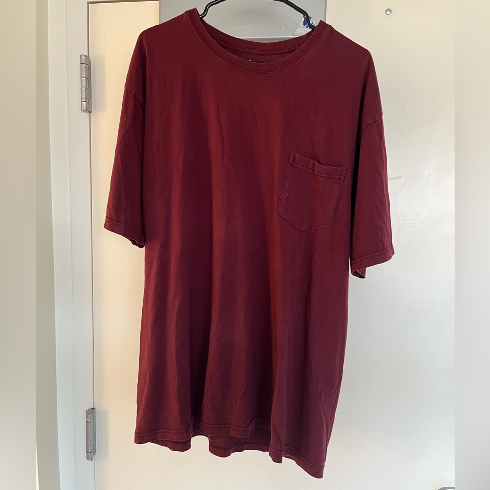 Dark Red Tee